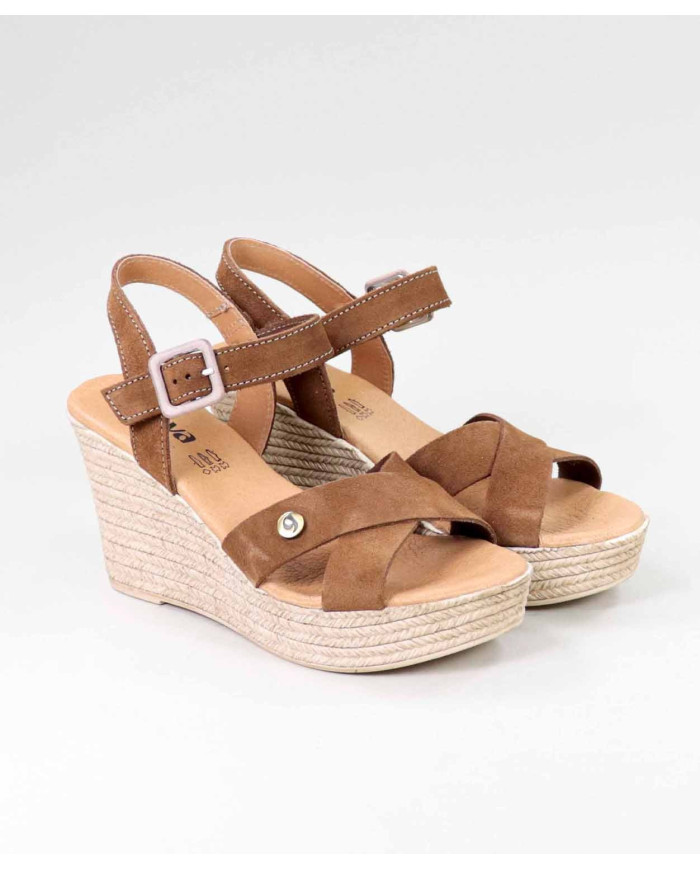 Suede Sandals with Ladies' Wedge Ginova