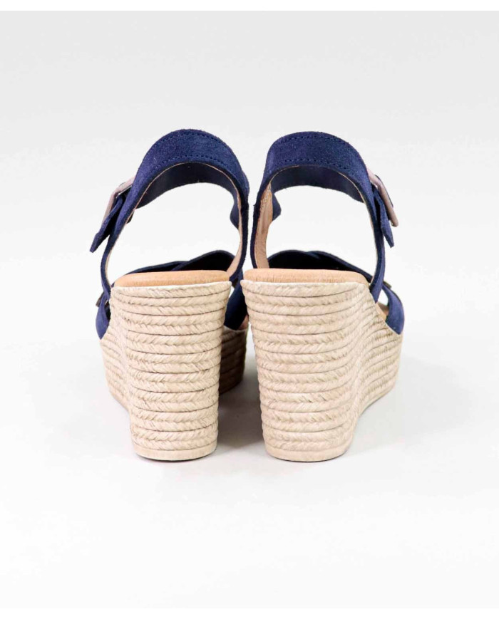 Suede Sandals with Ladies' Wedge Ginova