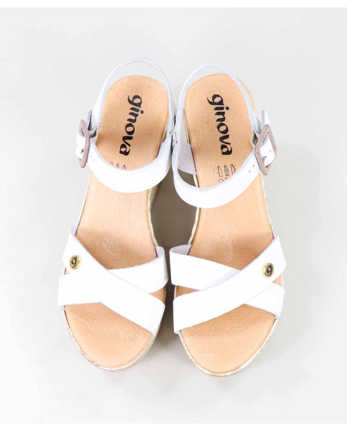 Suede Sandals with Ladies' Wedge Ginova