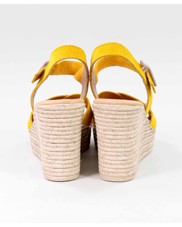 Suede Sandals with Ladies' Wedge Ginova