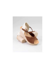 Cunha Sandals with Front Opening Lady Ginova