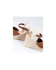 Sandalias Cunha con apertura frontal Lady Ginova