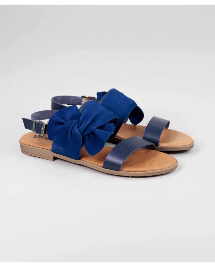 Rasas de Senhora Ginova sandals with lace