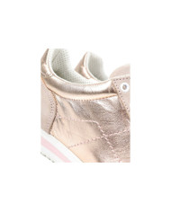 Zapatos Lady Ginova en piel metálica