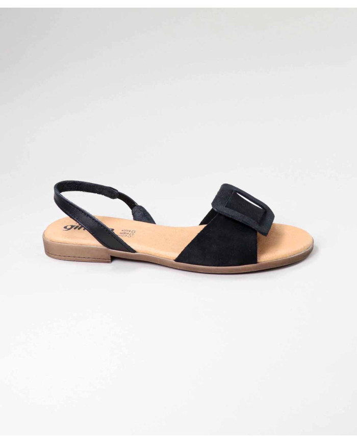 Rasa sandals with Square Aplique by Madame Ginova