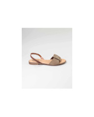 Rasa sandals with Square Aplique by Madame Ginova