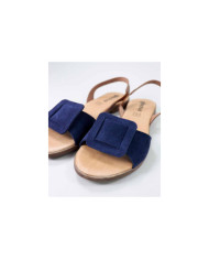 Rasa sandals with Square Aplique by Madame Ginova