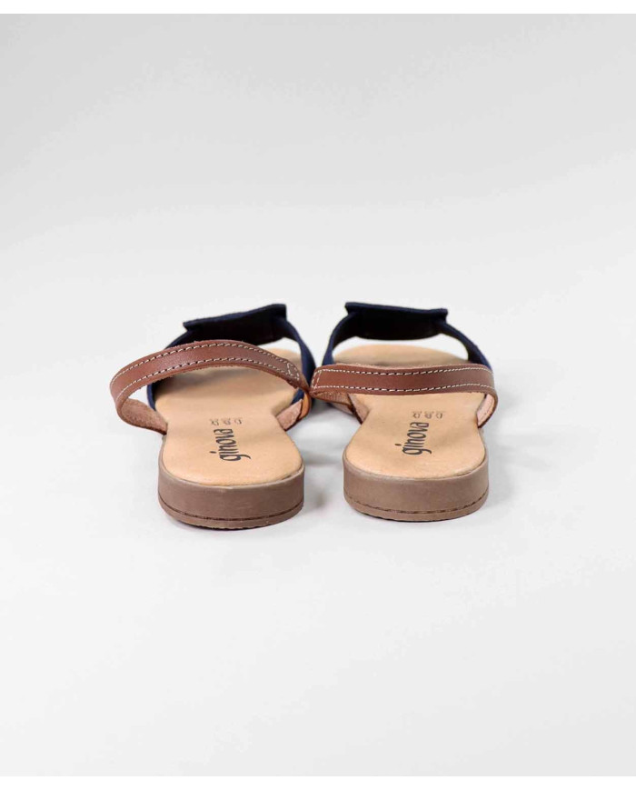 Rasa sandals with Square Aplique by Madame Ginova