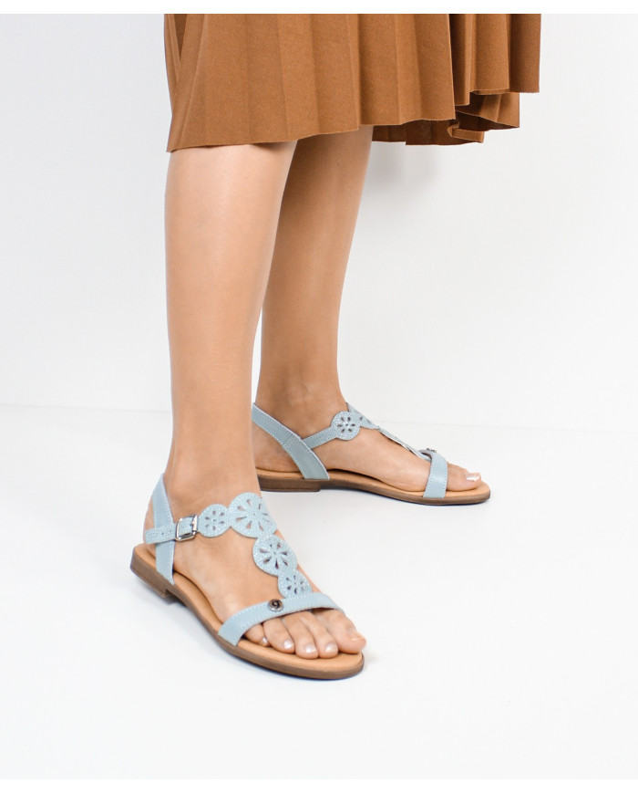 Sandalias de Señora con Faja de Apertar