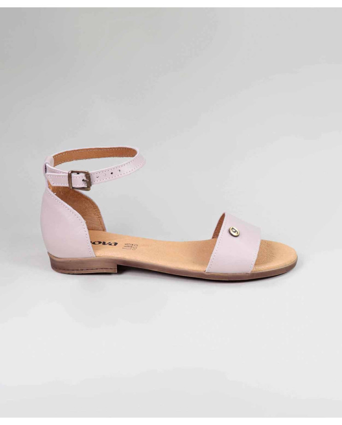 Lady Ginova sandals with Ribbon