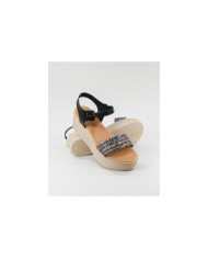 Sandalias de Senhora Ginova con cinta grabada