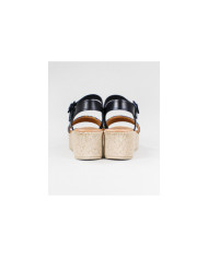 Sandalias de Senhora Ginova con cinta grabada