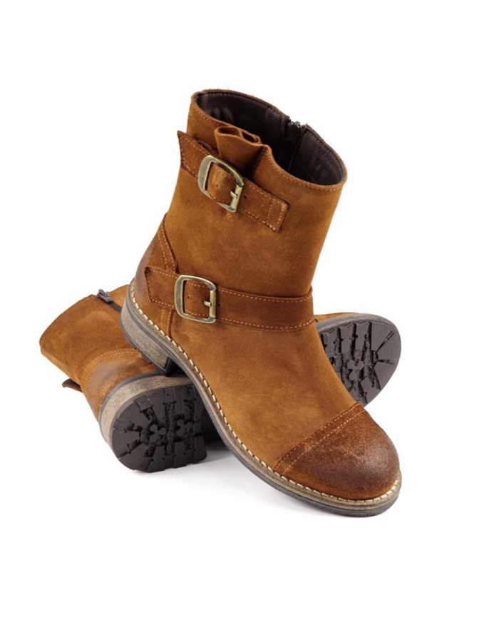 Chicas Botas con Ginova Buckles