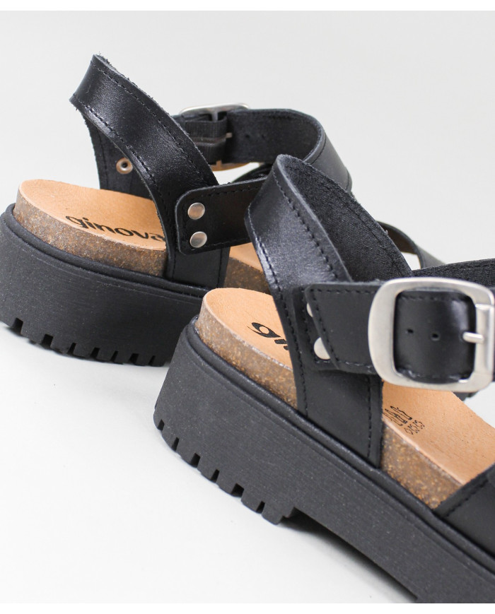 Lady Ginova Sandals with Adjustable Strips