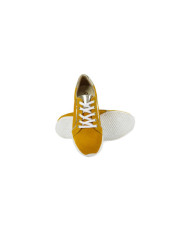 Women's shoes Ginova Yellows with Golden Details