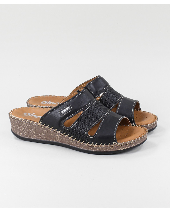 Zuecos cómodos para mujer con plantilla acolchada