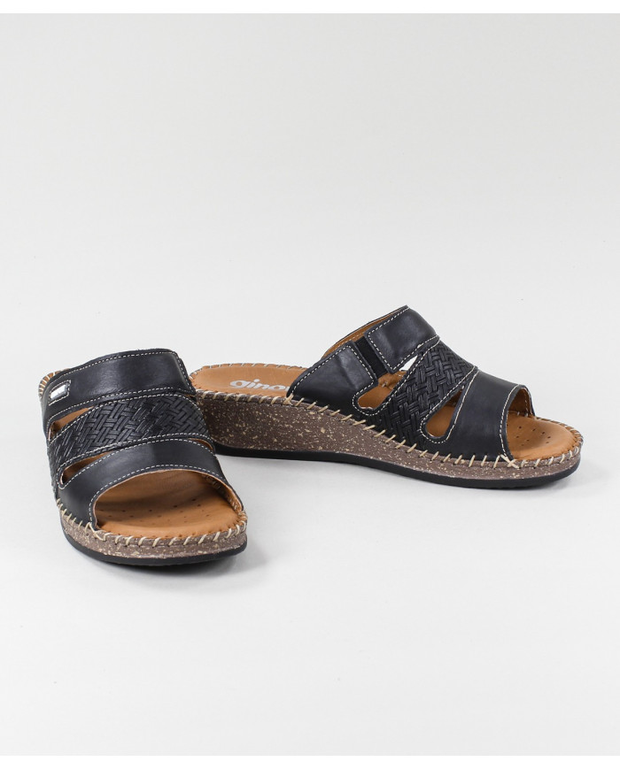 Ladies Comfort Slippers with Insole Pillow