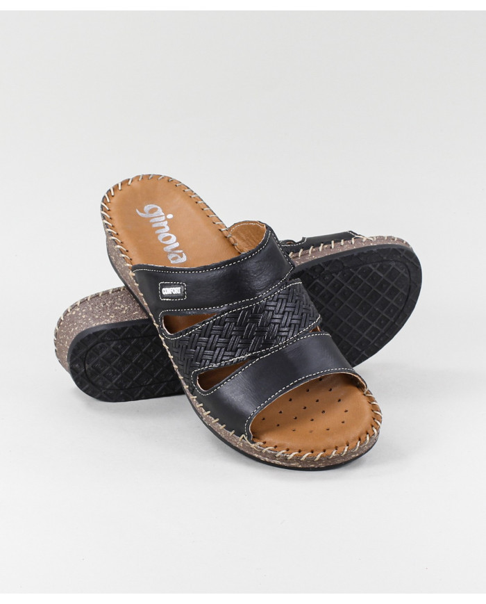 Ladies Comfort Slippers with Insole Pillow