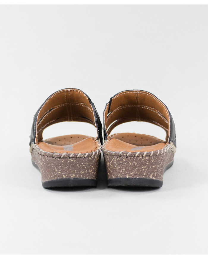 Ladies Comfort Slippers with Insole Pillow