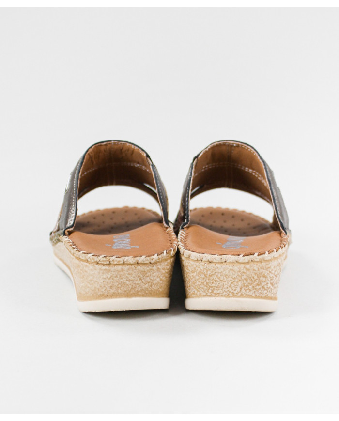 Ladies Comfort Slippers with Insole Pillow