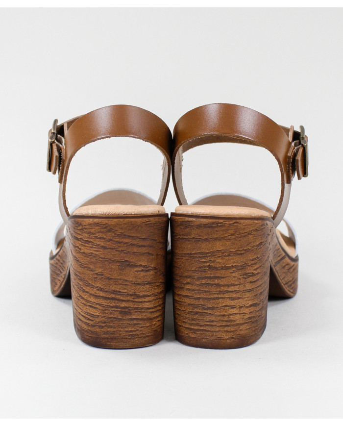 Sandalias de Senhora Ginova con Tira Decorada