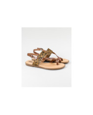 Sandals by Madame Ginova Leopard
