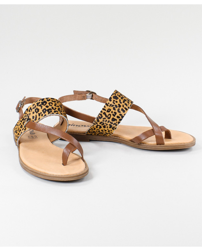 Sandalias de Madame Ginova Leopard