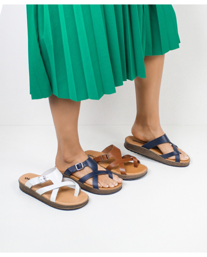 Damas Ginova Zapatillas con Buckle