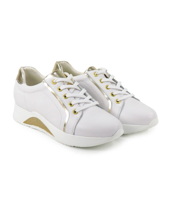 Entrenadores de mujeres Ginova con detalles de oro