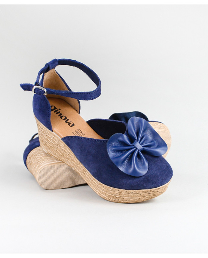 Sandalias de Senhora Ginova con Laço