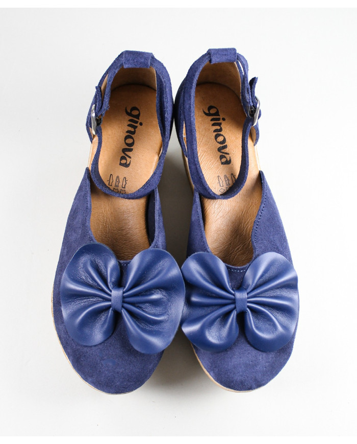 Sandalias de Senhora Ginova con Laço