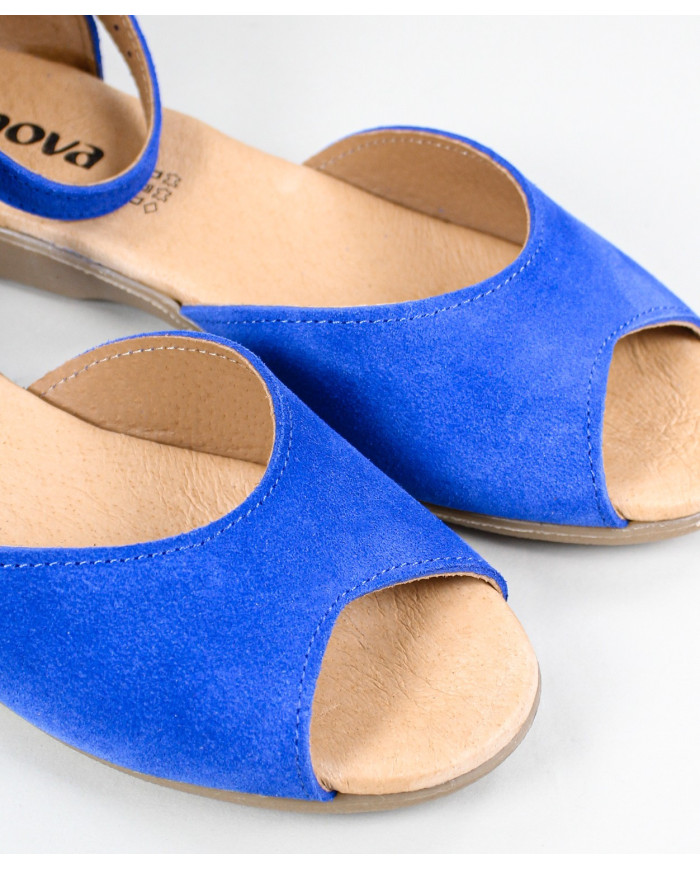 Sandalias de Senhora Ginova en Camurça