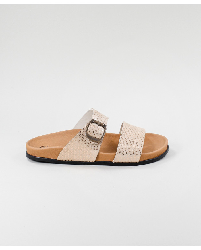 Ms. Ginova Slippers with Strips