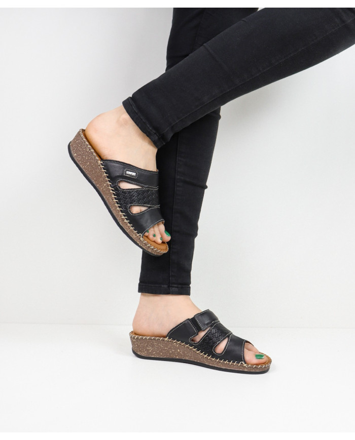 Zuecos cómodos para mujer con plantilla acolchada