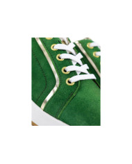 Green Ginova Women's Trainers with Golden Details
