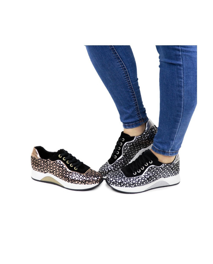 Ginova Women's Slippers with Pattern Hearts