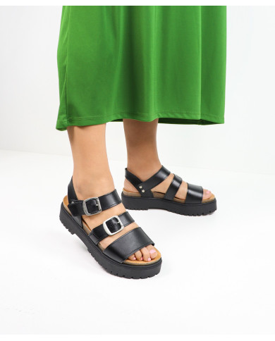 Sandalias Lady Ginova con tiras ajustables