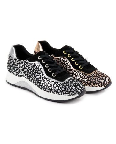 Zapatillas de Mujeres Ginova con Corazón Patrón