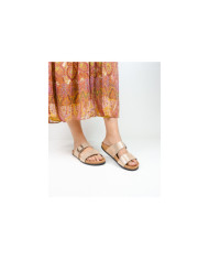 Ms. Ginova Slippers with Strips