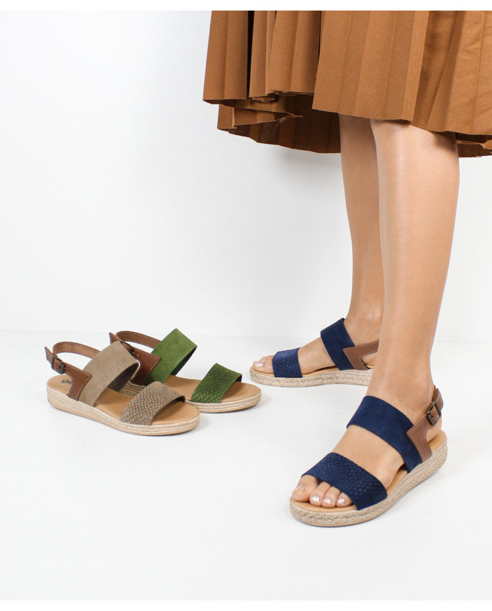 Sandalias de Senhora Ginova con Tiras