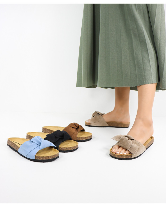 Ms. Ginova Slippers with Lace