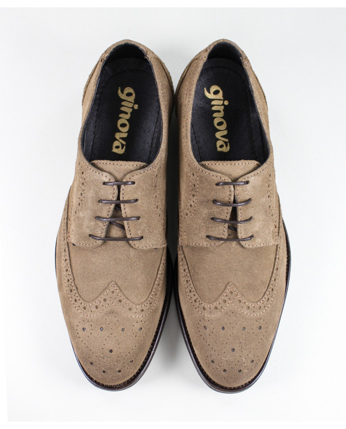 Ginova Man Zapatos con azulejo de goma