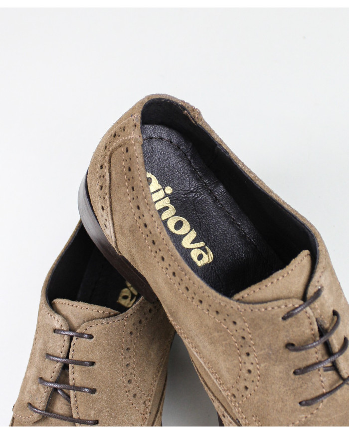 Ginova Man Shoes with Rubber Sole
