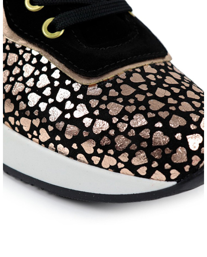 Zapatillas de Mujeres Ginova con Corazón Patrón