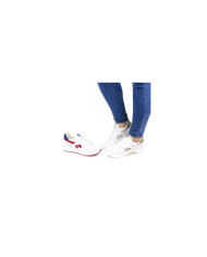 Mujeres Ginova White Trainers con detalles