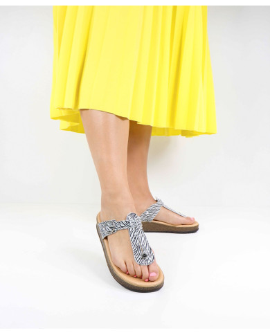 Ms. Ginova Toe Slippers