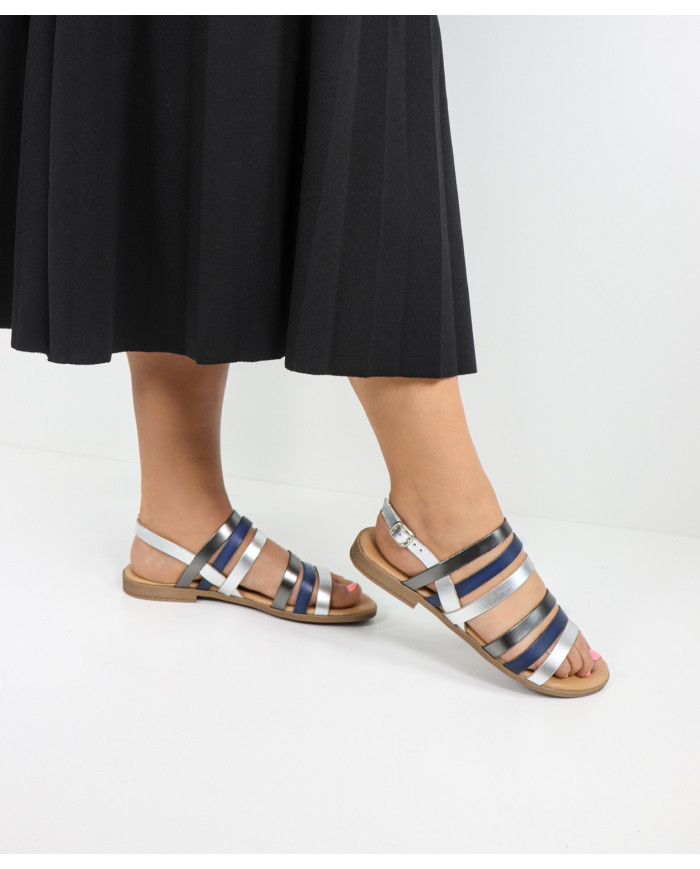 Sandalias de Lady con Strips Ginova