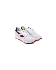 White and Red Ginova Woman Sneakers with Details