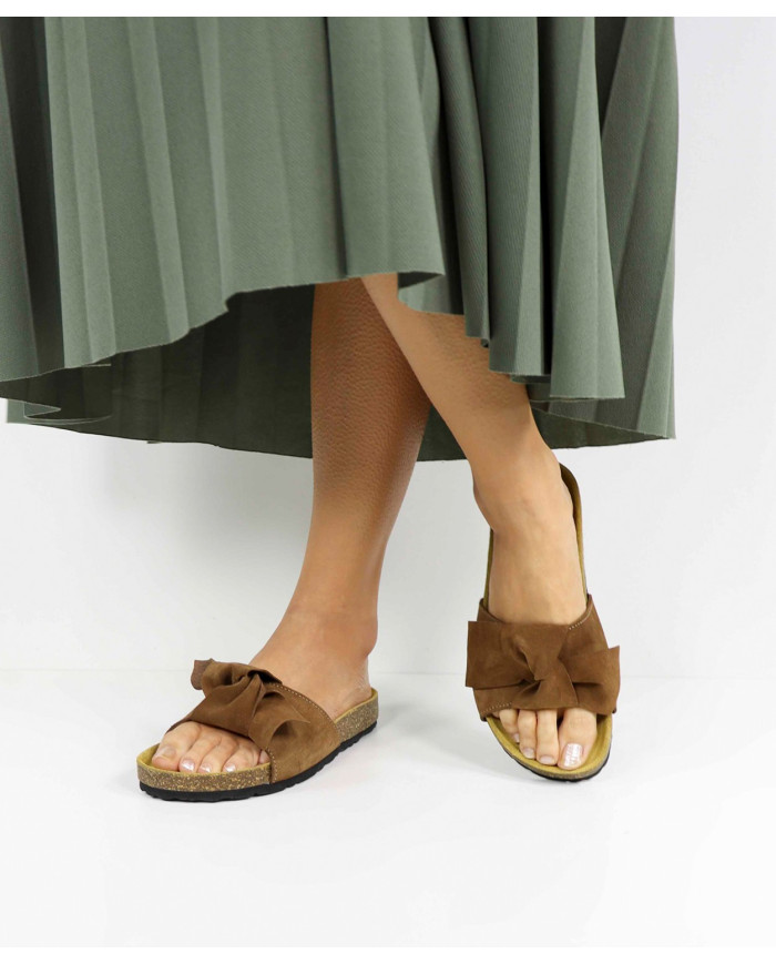 Ms. Ginova Slippers with Lace