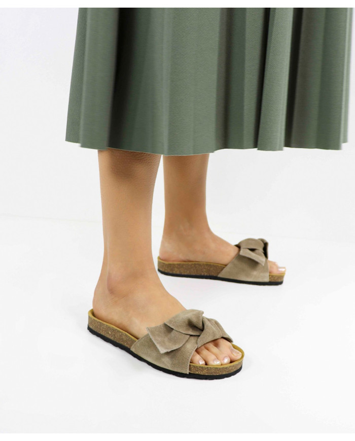 Ms. Ginova Slippers with Lace